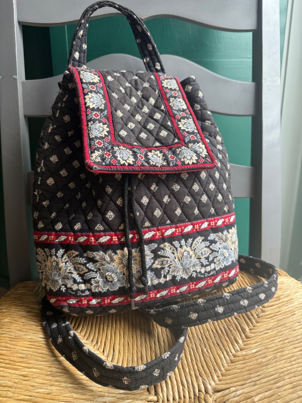 Vera Bradley Rare Mimi backpack vintage - Picture 4 of 13